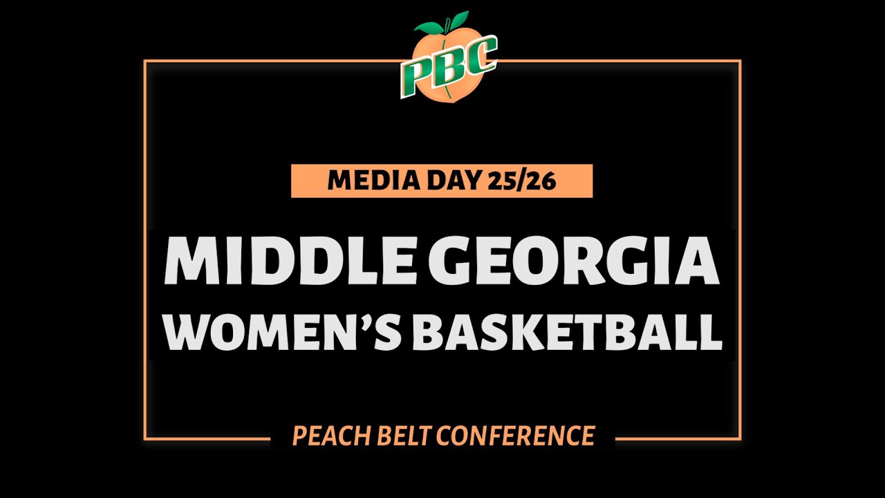 Middle Georgia Women's Basketball Media Day 2025