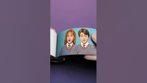 Harry Potter & Hermione Singing "Death Bed" FlipBook #harrypotter #flipbook #shorts