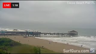 Hurricane Ian Live Webcam Cocoa Beach FL - SurfGuru.com