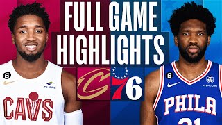 CAVALIERS at 76ERS | FULL GAME HIGHLIGHTS | February 15, 2023