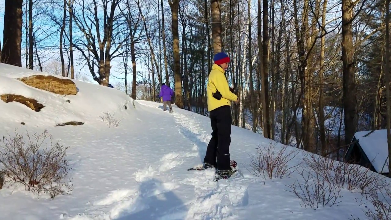 Incredible Mountain Views While Snowshoeing in Vermont YouTube