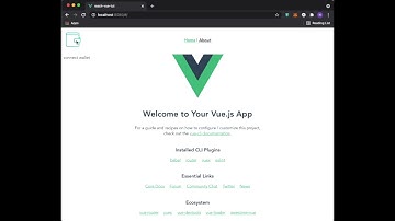 Reach.sh + Vue Crypto Wallet Tutorial 720p