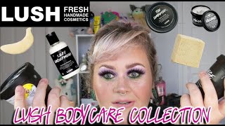 My Lush Body Care Collection including Lush Community Faves & Lush Kitchen Exclusives