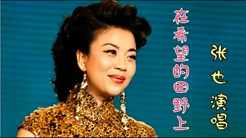 80年代歌曲《在希望的田野上》 民歌皇后張也歌聲甜美 太好聽了 - 天天要聞