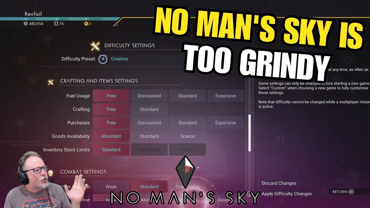No Man's Sky Is Too Grindy