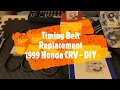 1999 Honda CRV Timing Belt and Waterpump Replacement