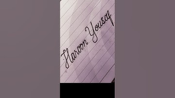 writing cursive name | writing cursive | handwriting |#shorts #handwriting #writing #cursive