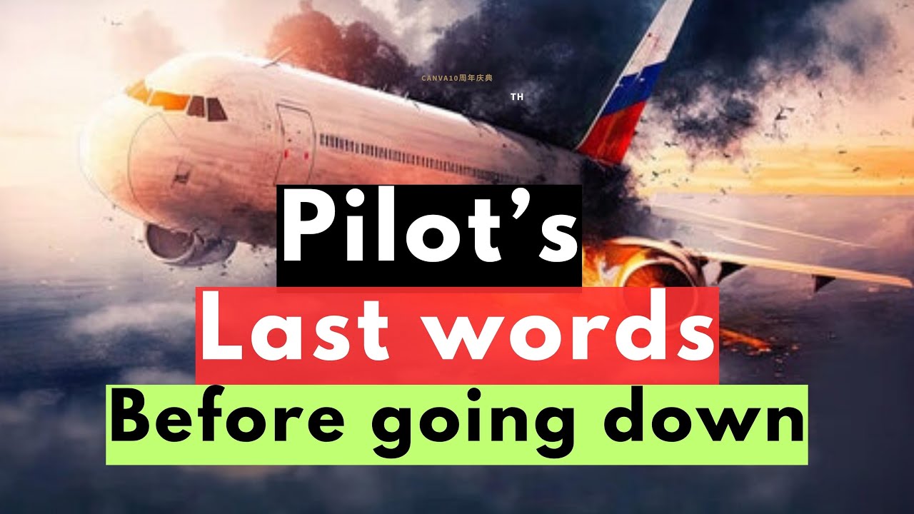 Final Words of Pilots Recorded on Black Box | Haunting Cockpit Conversations