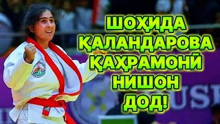 картинка: Гулдухтари тоҷик Шоҳида Қаландарова ҳамаро ҳайрон кард! Барои ба финали баромадан чӣ кор кард?