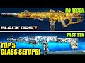 BLACK OPS 7: NEW TOP 5 FASTEST TTK META LOADOUTS After UPDATE! (BO7 Best Class Setups) BO7 Best Guns