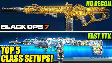 BLACK OPS 7: NEW TOP 5 FASTEST TTK META LOADOUTS After UPDATE! (BO7 Best Class Setups) BO7 Best Guns