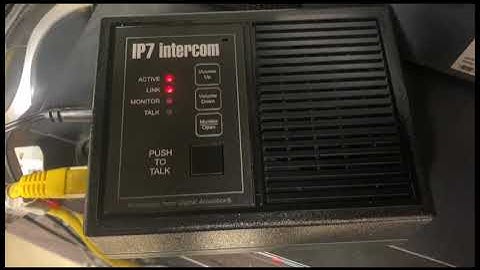 IP7 Intercom - Basic Business Machine Integration for Communications