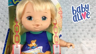 Opening and Changing Littles by Baby Alive Little Zack Doll