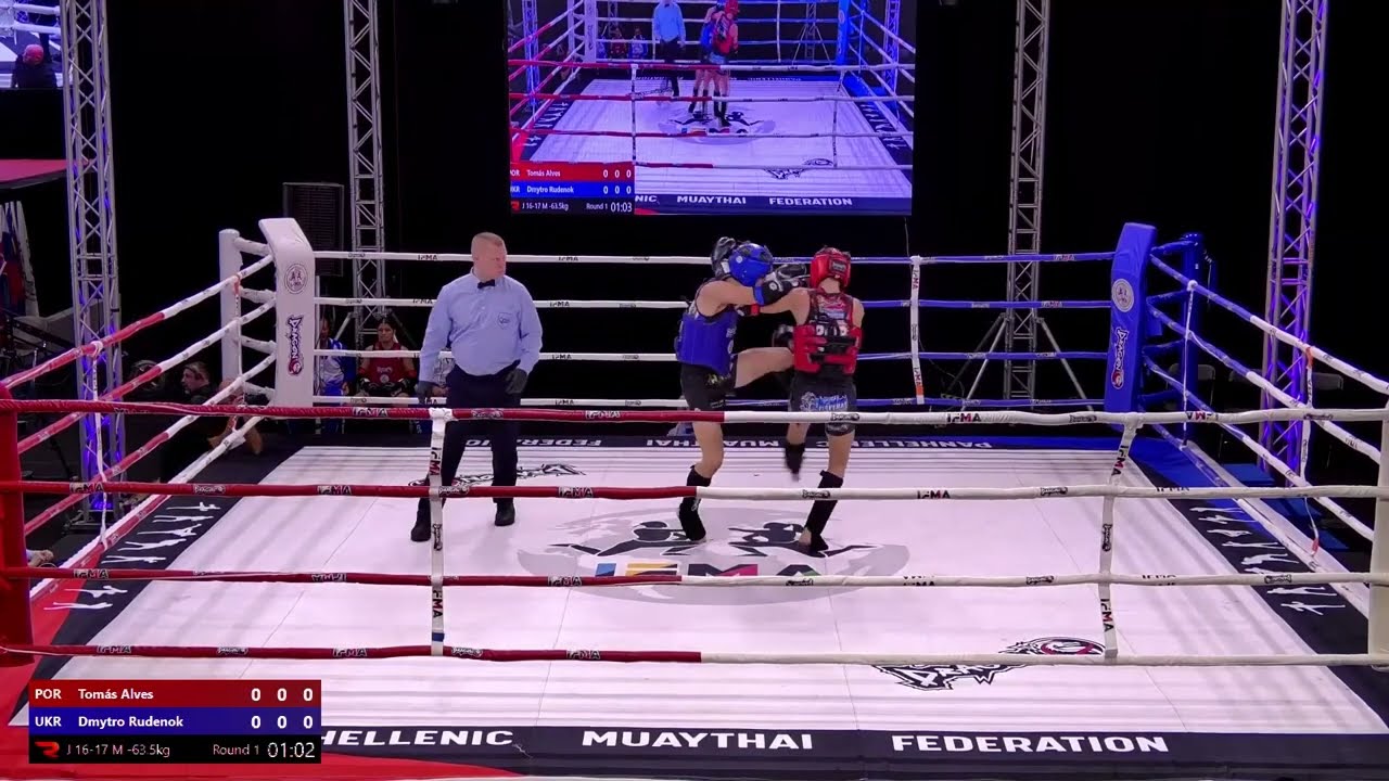 🥊 (UKR) Dmytro Rudenok / (POR) Tomás Alves // EMC2025