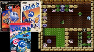 The Adventures of Lolo Trilogy - A Nintendo (NES) Masterpiece?! screenshot 4
