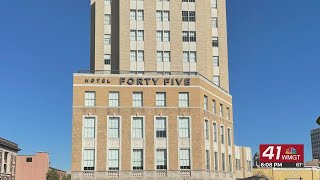 Macon-Bibb leaders get inside look at downtown s Hotel Forty Five