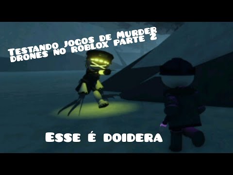 Testando jogos de Murder Drones no Roblox parte 2 | Murder Drones ...