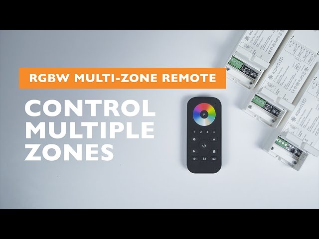 Multi-Zone RGB ColorPlus Pro (Remote Control-4 Zones)