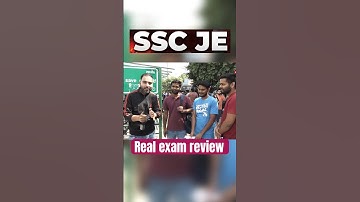 SSC JE 2023 Real exam review by student | Rk sir mulakat selected students से#sscje2023 #sscje