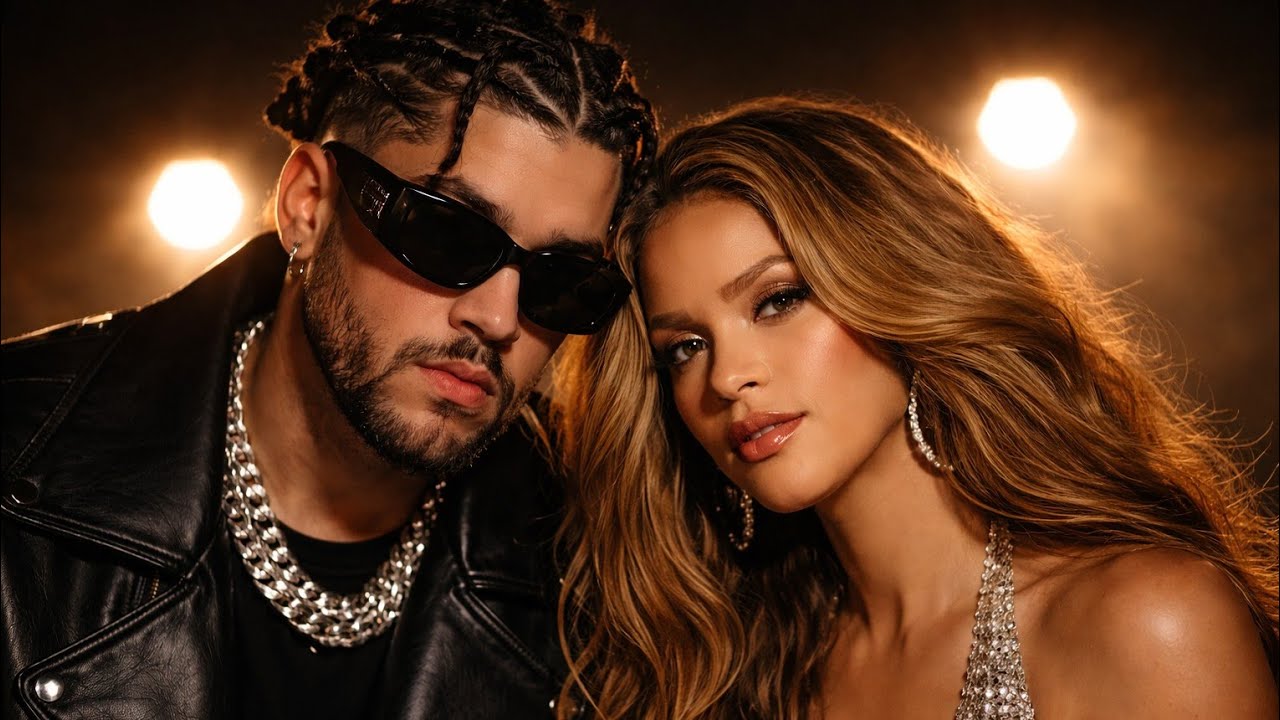 Bad bunny & Shakira -Más allá de las montañas( unreleased music video)