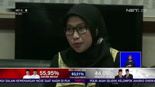 BPN Lapor Bawaslu Minta Situng KPU Dihentikan - NET12