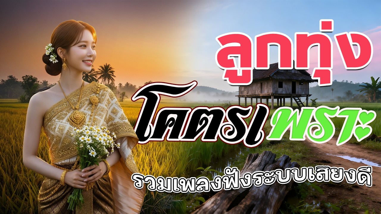 ลูกทุ่งเช้ามืด เบสนุ่มๆ #ฟังแบบต่อเนื่อง #มาแรง