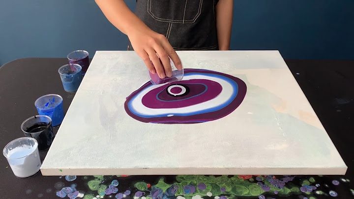 【我有一个大胆的想法】  Acrylice Poruing/Fluid Art/Automatism＃3 - 天天要闻