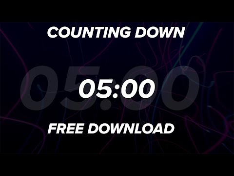 FREE 5 MINUTE COUNTDOWN. FREE DOWNLOAD!