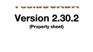 Version 2.30.2. Property sheet.