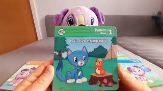 Leapfrog Read With Me Violet Best Educational Kids Toy Green Book-Lets Go Camping