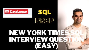 SQL Interview Question - Laptop vs. Mobile Viewership - NYT Interview Question #sqlinterview