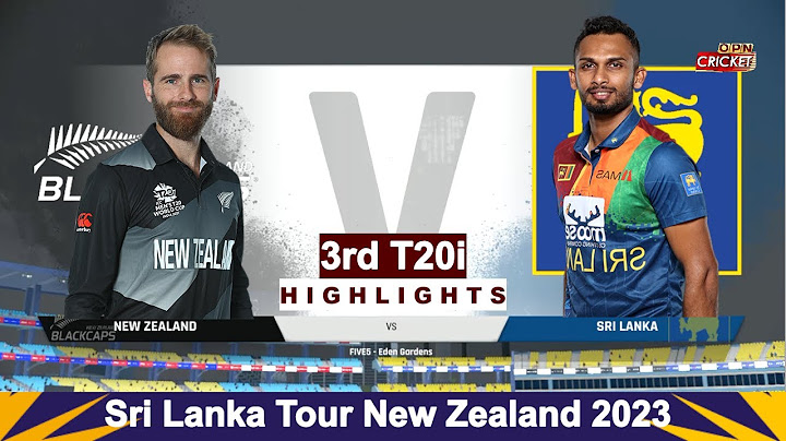 New Zealand vs Sri Lanka 3rd T20I Highlights 2023 | NZ vs SL 3rd T20I Highlights - Cricket 22