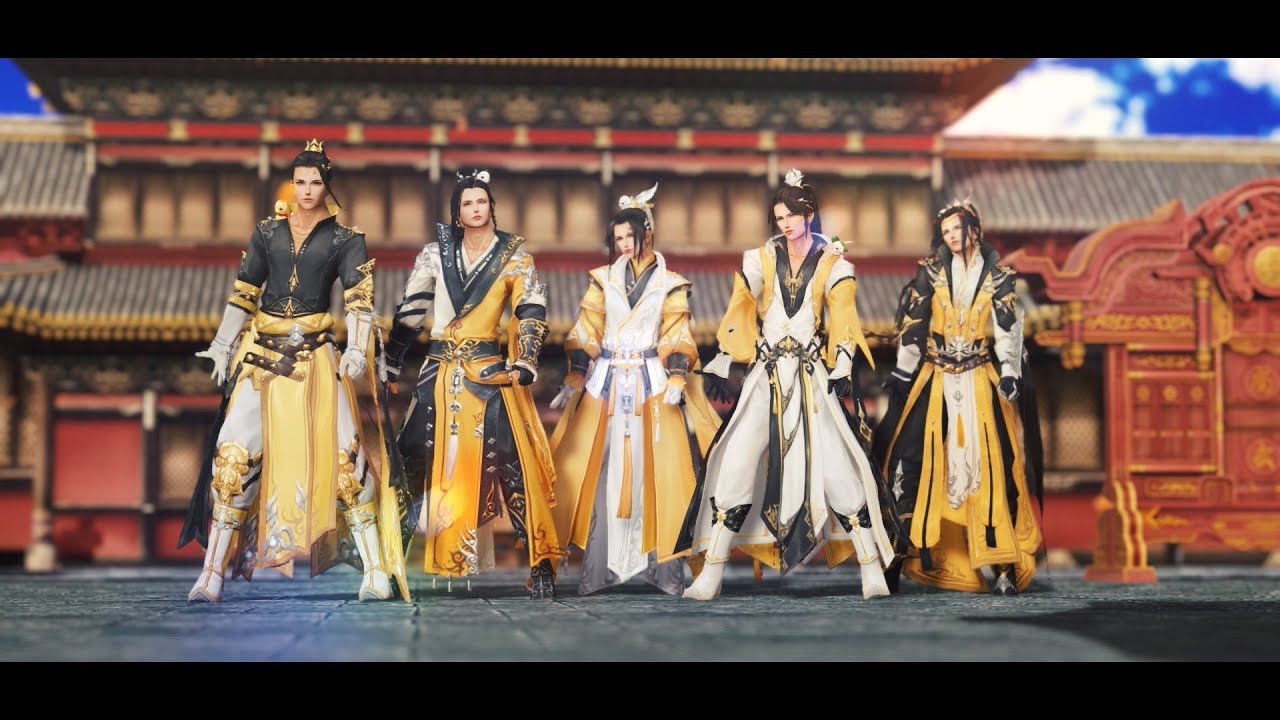 【劍網三MMD】歪~你點的藏劍山莊外賣到啦！（二少版）