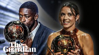 Ousmane Dembélé And Aitana Bonmatí Win Ballon Dor Awards I Wasnt Planning On Crying