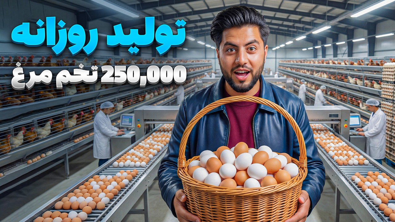 گزارش ویژه شاداب گلزاد از بزرگترین فارم تولید تخم مرغ در سطح افغانستان