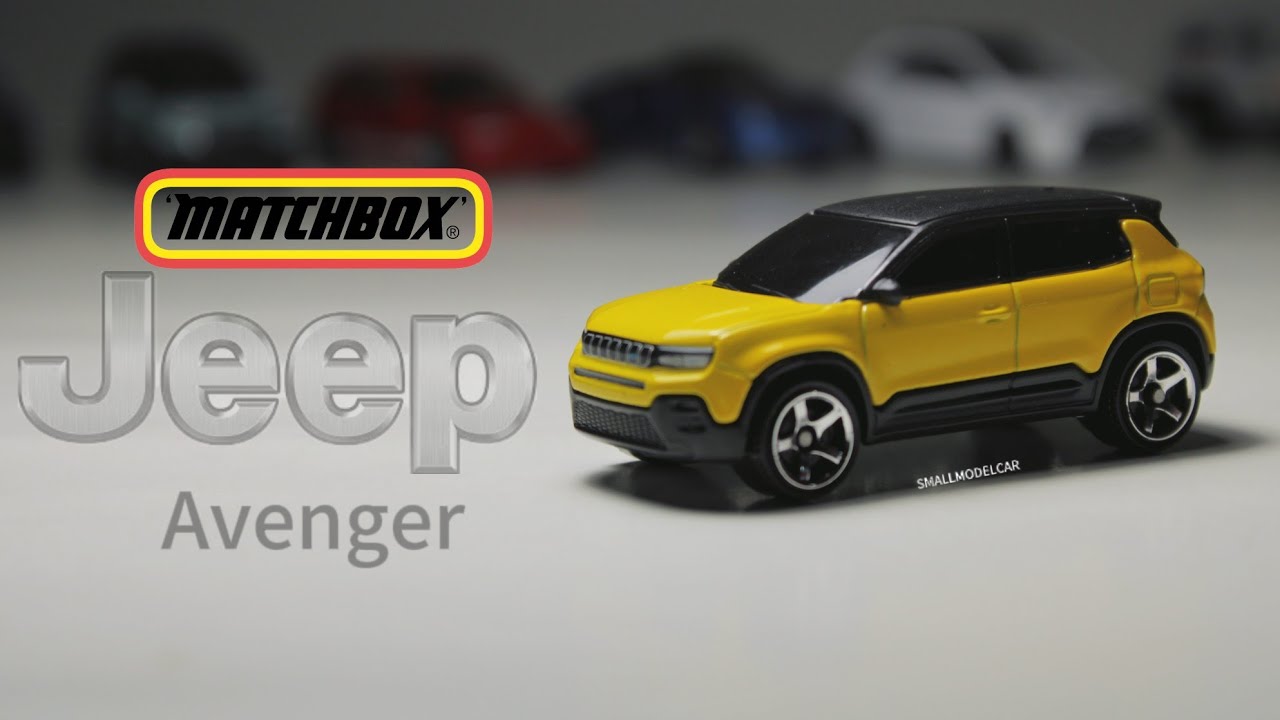 Jeep Avenger ミニカー 2024 Matchbox 2023 Jeep Avenger 46/100 Blue | eBay