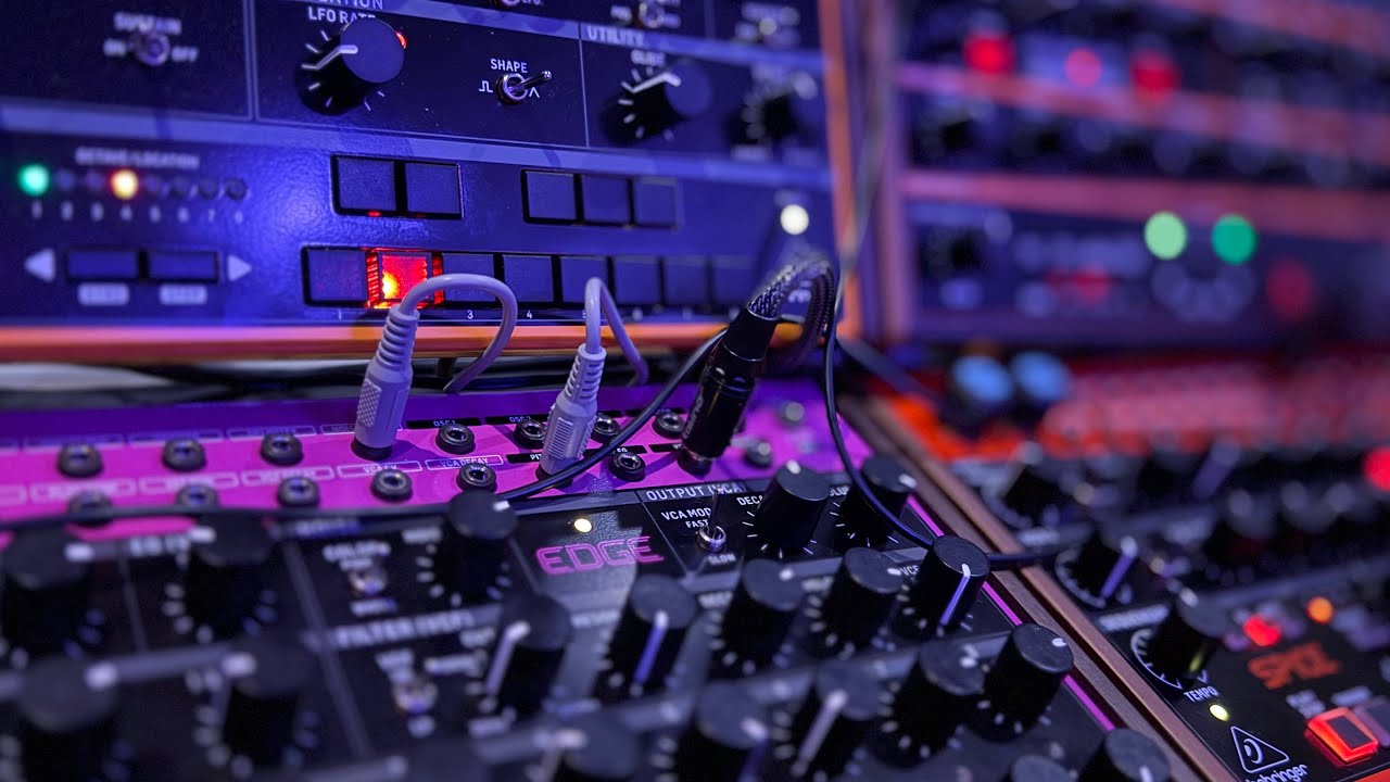 Monobloc nights #1 – Behringer Producer Series DAW-less synth jam (CRAVE / EDGE / SPICE / GRIND)