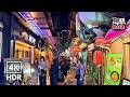 Japan Night Walk – Bustling Kobe Nightlife Near Osaka | Walking Tour | 4K HDR
