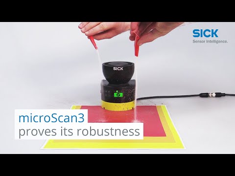 microScan3 robustness video | SICK AG