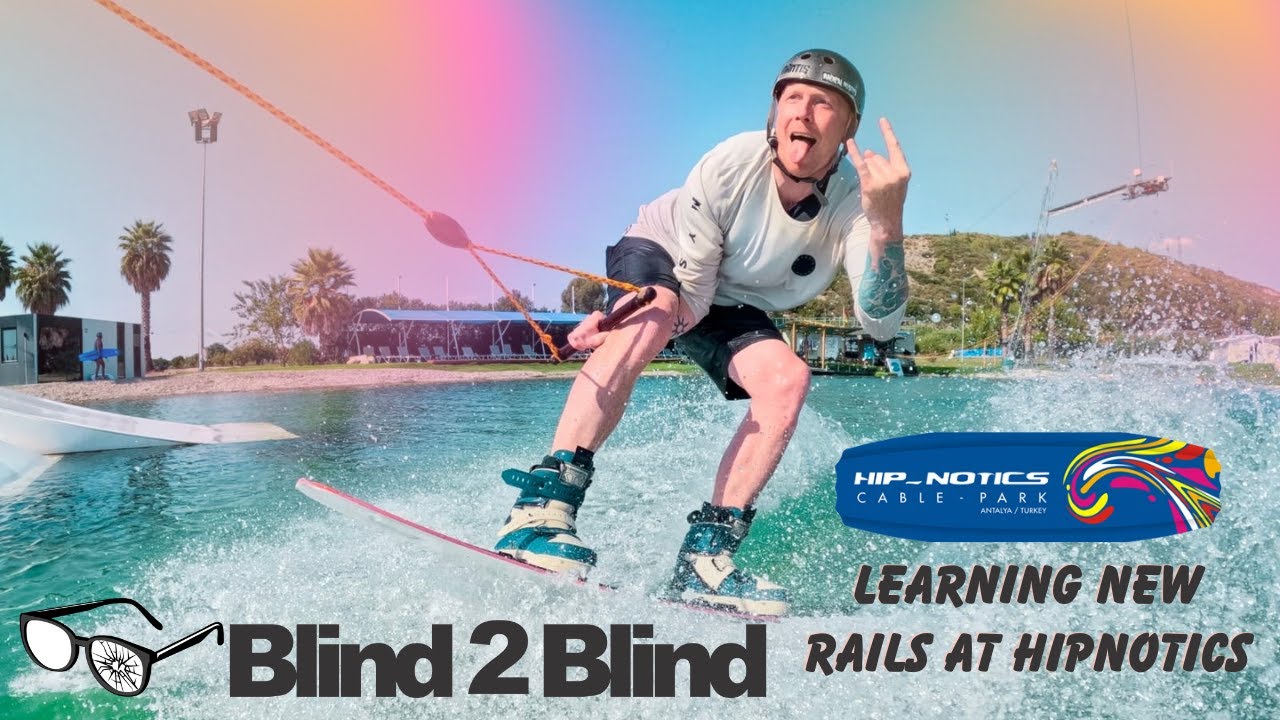 Learning NEW rails at Hipnotics Wake Park