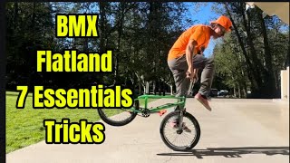 Nourie’s Niche - 7 tricks for the beginner BMX Flatlander #flatland #beginners #bmx #tricks