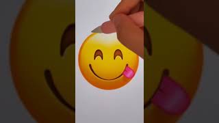 Full Video Smiling Face Licking Lips Emoji