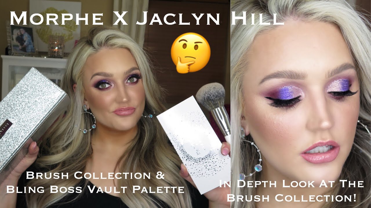 IN DEPTH Morphe X Jaclyn Hill Brushes & Vault Palette “Bling Boss
