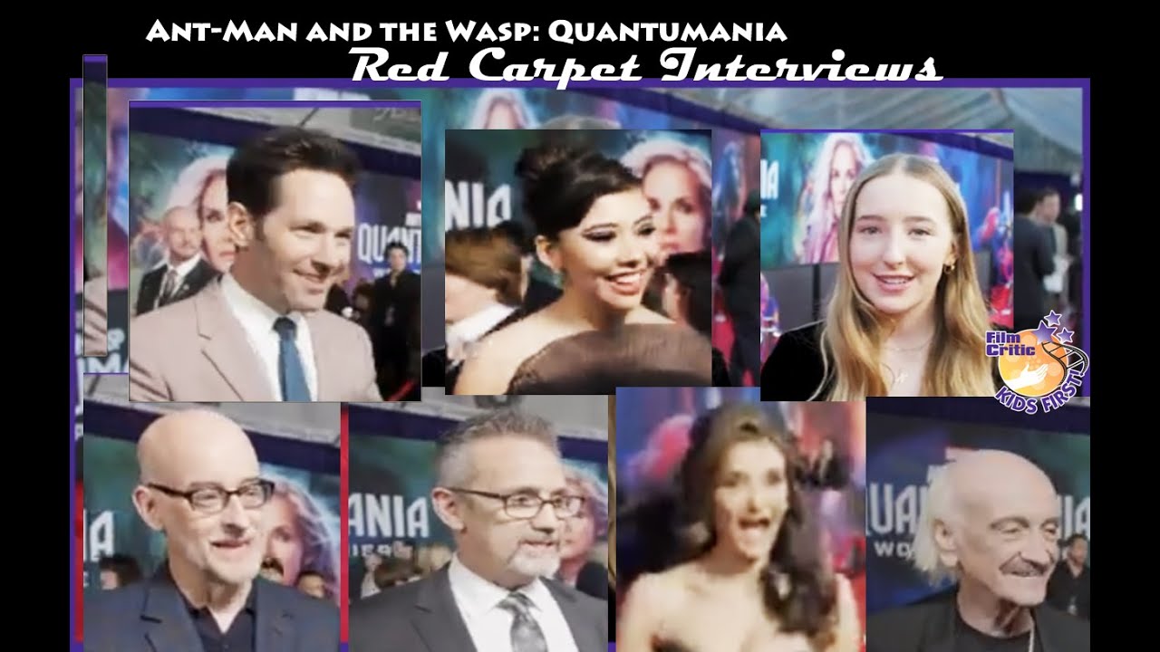 Enjoy Katherine S's interviews at the Ant-Man and the Wasp: Quantumania premiere featuring Paul Rudd