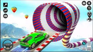 Impossible Car Stunts : GT Mega Ramp Android Gameplay #2 screenshot 5
