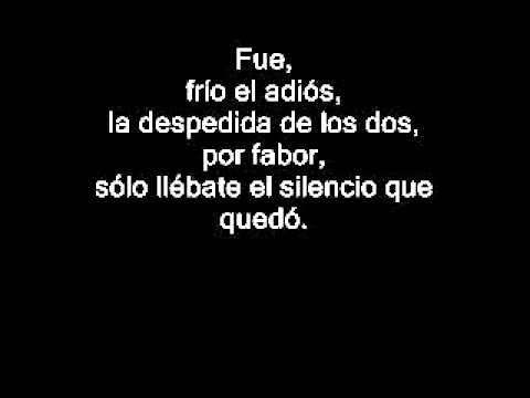 Reik - Fui (lyrics)