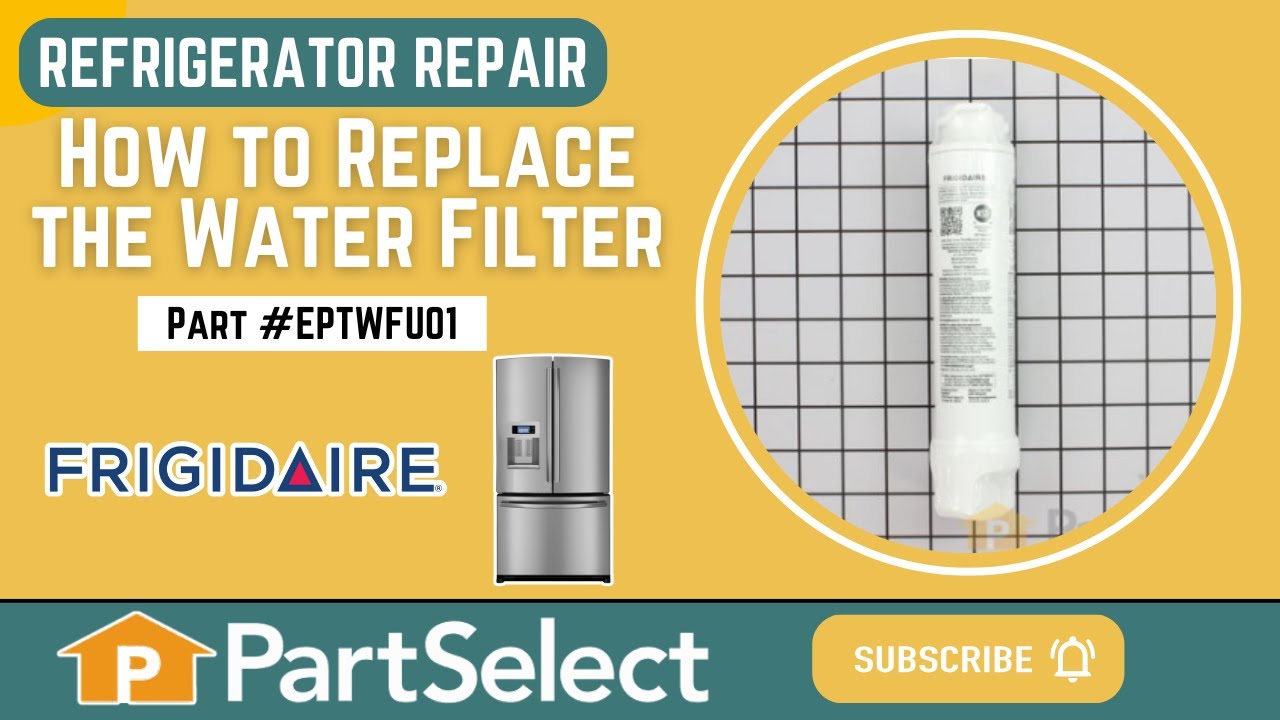 Frigidaire Refrigerator Repair - How to Replace the Water Filter