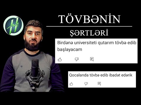 HANSI TÖVBƏ ALLAH QATINDA QƏBUL OLMAZ ?