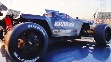 ARRMA Limitless Kraton Hybrid 8s on Felony Hoons #arrma #arrmalimitless #arrmakraton #arrmafelony