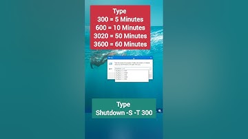 How to set pc auto Shutdown Timer in Windows 10